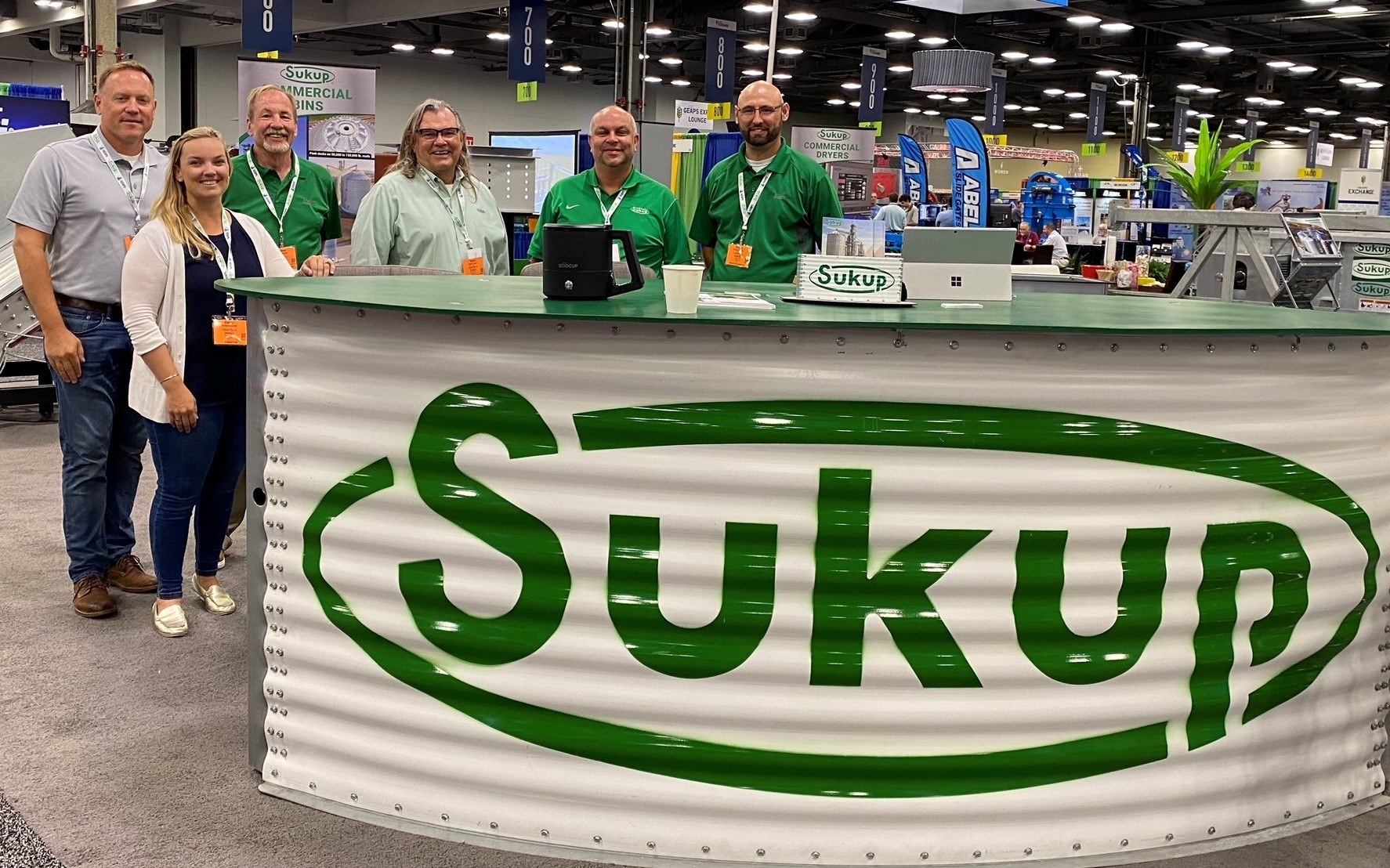 Sukup Manufacturing Co. at the GEAPS Exchange in 2021.